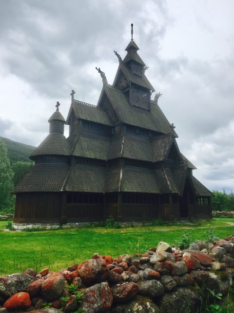 Old Church in Gol, Norway